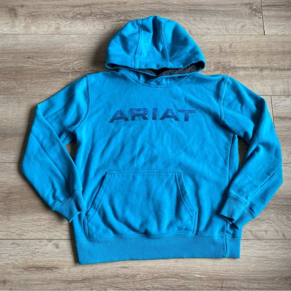 Ariat hoodie western wear rodeo roping cowboy clothing